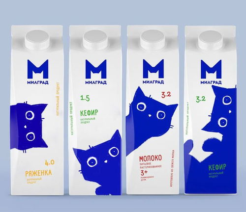 在牛奶盒上跳躍的藍色生命